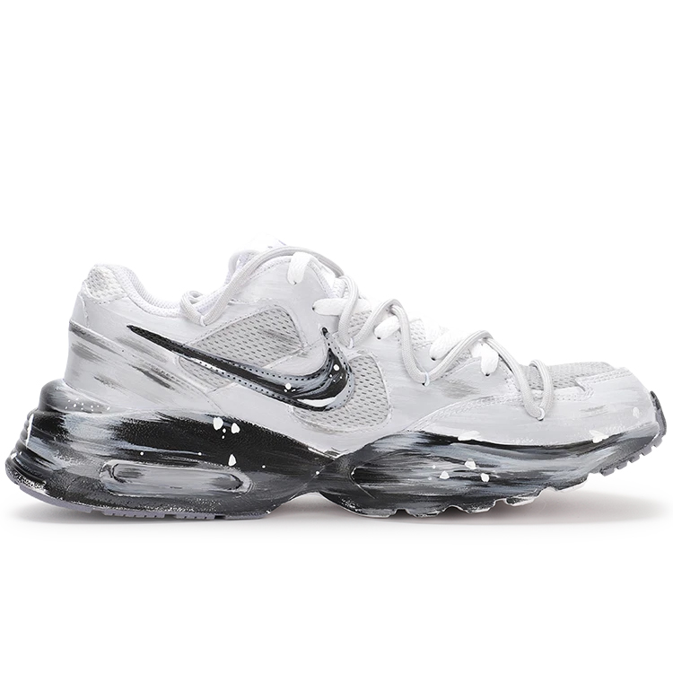 Nike Air Max Fusion Mesh Breathable Moisture Wicking Coverage Low top Running Shoes Women’s Gray