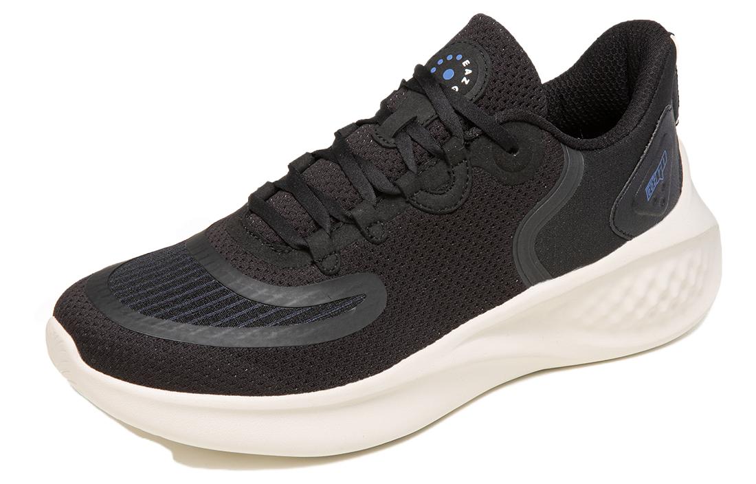 Li Ning Comfortable Abrasion Resistant Breathable Low top Running Shoes Men’s Black
