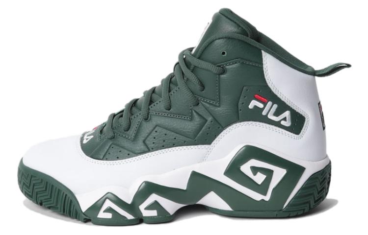FILA MB1 Comfortable Cushioning, Wear Resistant Mid top Running Shoes Unisex Green