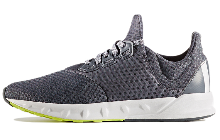 Adidas Falcon Elite 5 Fabric Abrasion Resistant Low top Running Shoes Men's Gray White