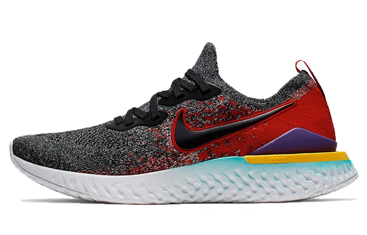 Nike Epic React Flyknit 2 'Black University Red'