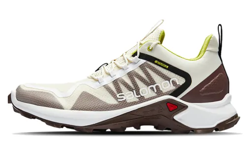 SALOMON Speedcross Asphalt Running Shoes Men's Low Top White/Brown