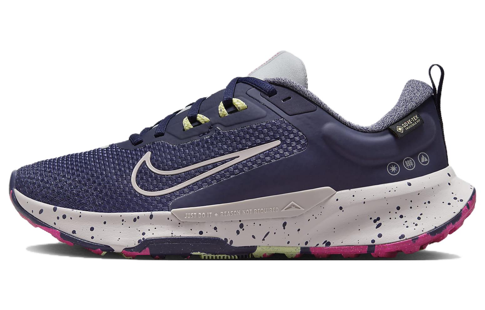 Nike Juniper Trail 2 Gore Tex Purple Ink Wolf Grey Luminous Green Platinum Violet Women's