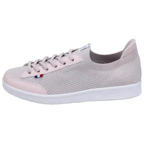 DESCENTE Synthetic Leather Abrasion Resistant Waterproof Lightweight Low top Running Shoes Women's Purple