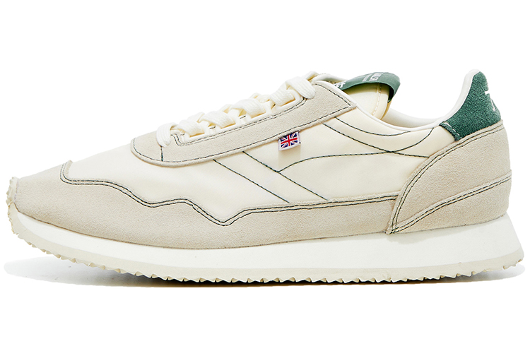 Norman Walsh Lightweight, Wear resistant, And Non slip Low top Running Shoes Unisex Beige Green