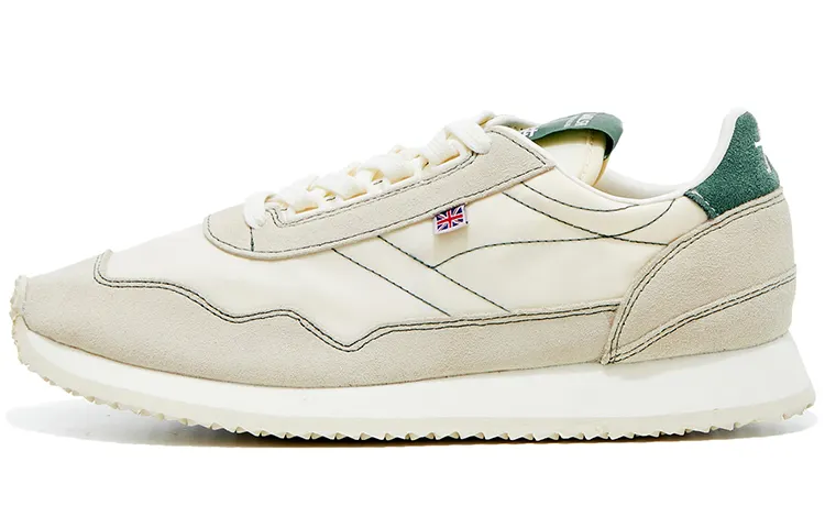 Norman Walsh Lightweight, Wear resistant, And Non slip Low top Running Shoes Unisex Beige Green