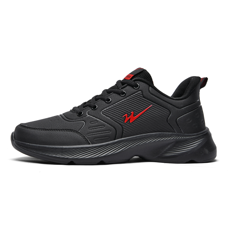 Binary Low top Running Shoes Men’s Black Red