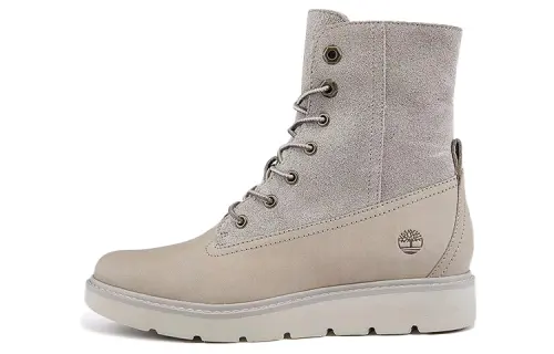 Timberland Auth Teddy Fleece Wide Fit 'Winter White Nubuck' Women's
