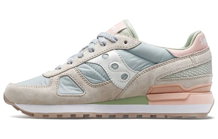 Saucony Shadow Original Running Shoes Women's Low Top Gray/Blue/Pink