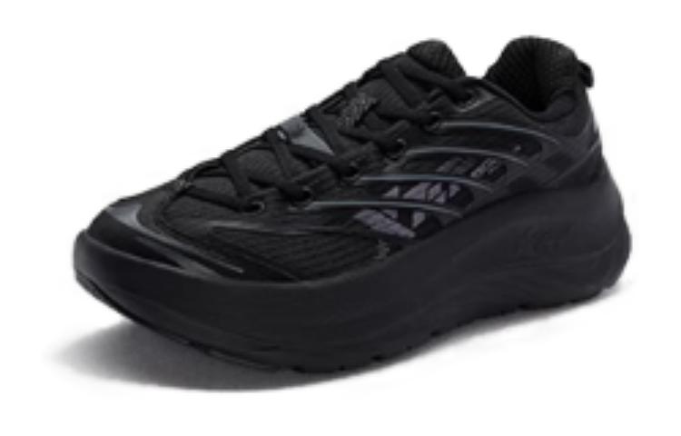 XTEP Cushioning Slip Resistant Abrasion Resistant Breathable Lightweight Low top Running Shoes Women’s Black