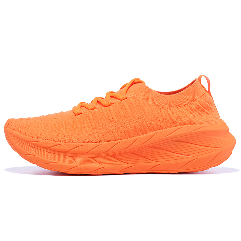 BMAI Wanderer Cushioning Breathable Lightweight Low top Casual City Commuting Running Shoes Men’s Orange