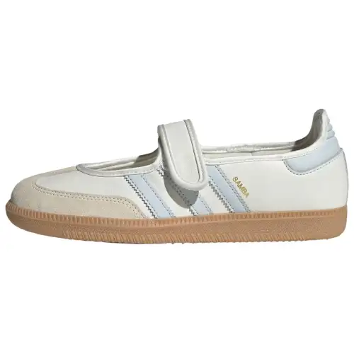 Adidas Originals Samba Jane Mary Jane Shoes Women's White Blue