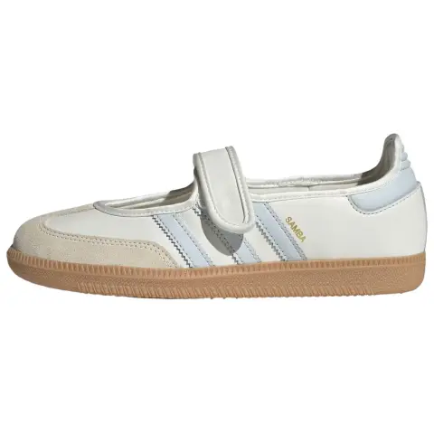 Adidas Originals Samba Jane Mary Jane Shoes Women's White Blue
