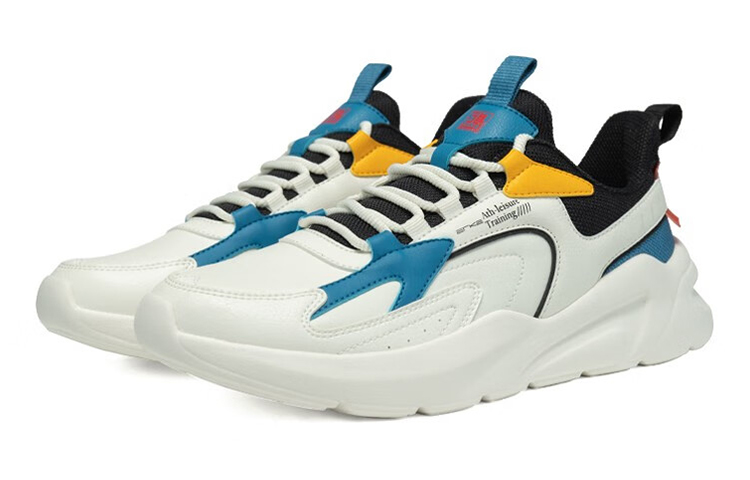 Erke Low top Running Shoes Men’s White Blue