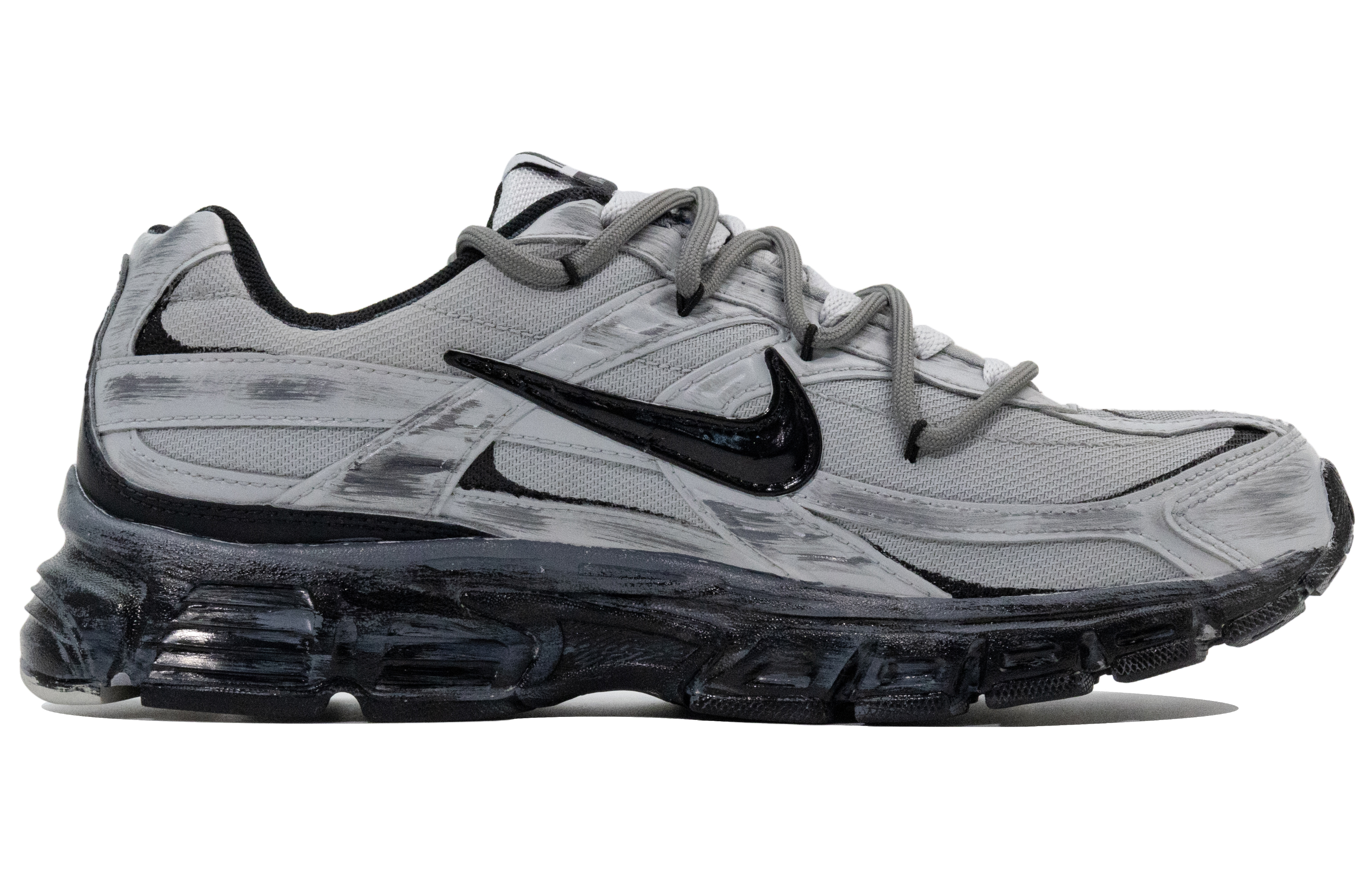 Nike Initiator Cushioning Abrasion Resistant Low top Running Shoes Men’s Gray