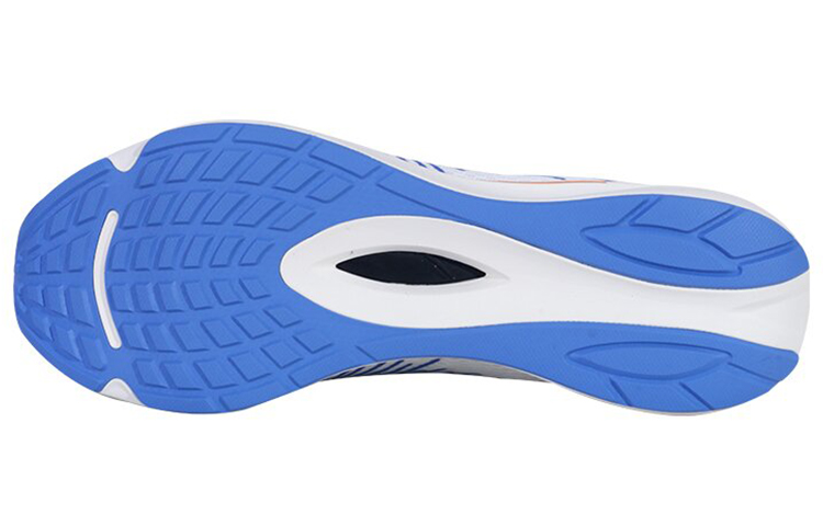Li Ning Casual Cushioning Breathable Abrasion Resistant Slip Resistant Low top Running Shoes Men’s White Blue