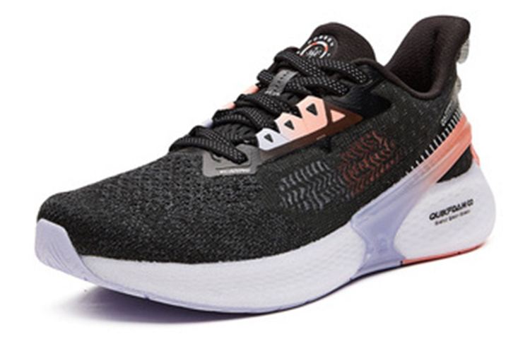 361° Flying Wing Mesh Breathable Low top Running Shoes Women’s Black Pink