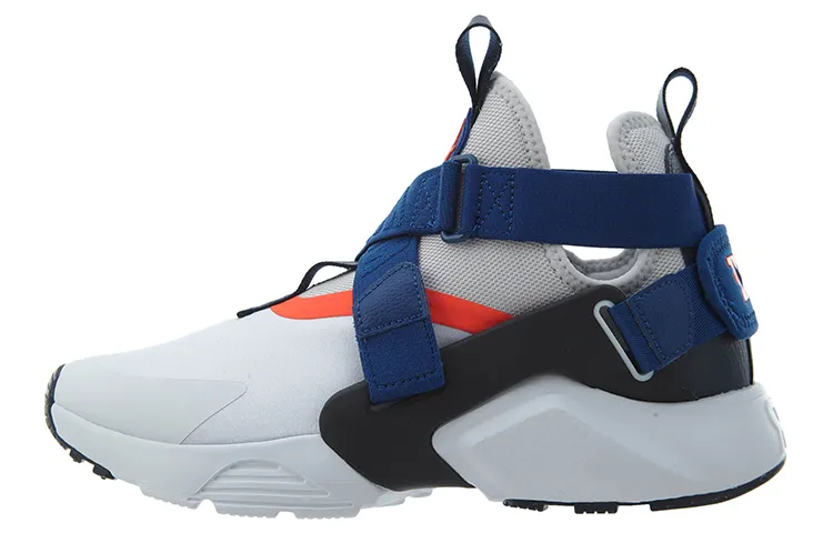 Nike Air Huarache City White Vast Grey Gym Blue Women's