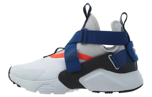 Nike Air Huarache City White Vast Grey Gym Blue Women's