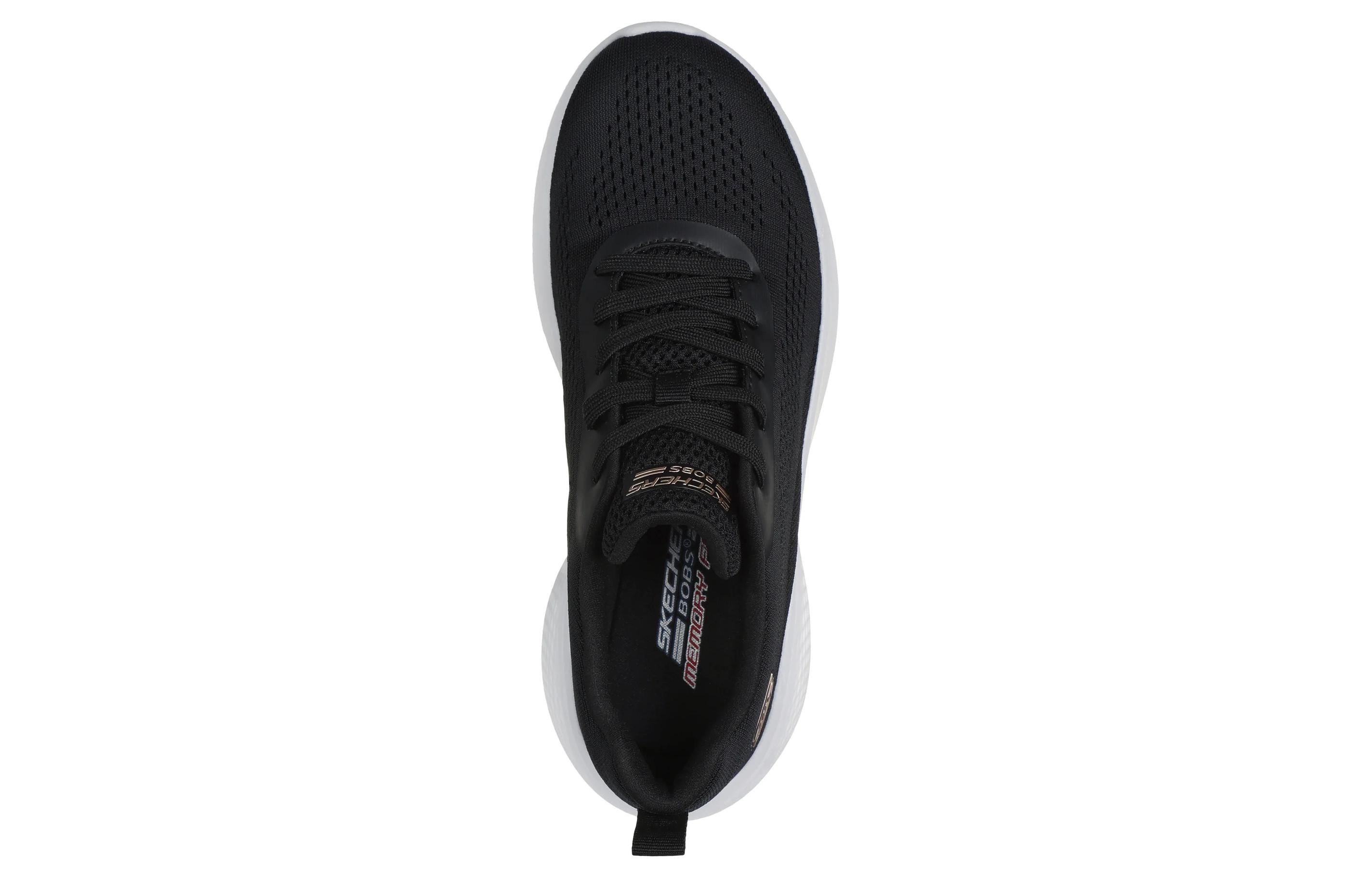 Skechers BOBS INFINITY Fabric Cushioning Breathable Low top Running Shoes Women’s Black