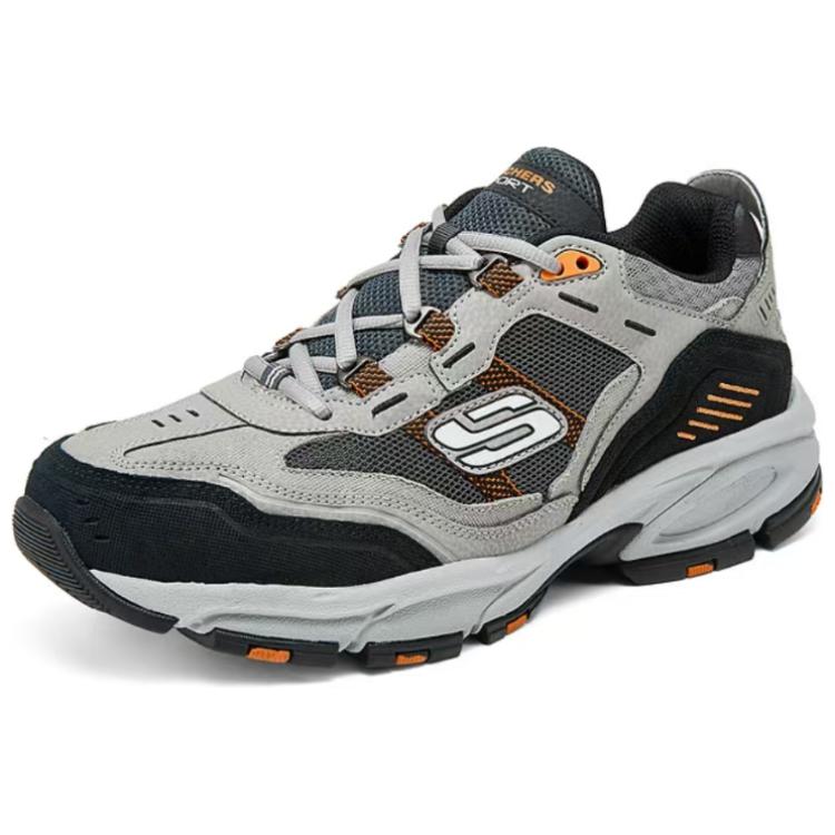 Skechers Vigor 2.0 Abrasion Resistant Low top Outdoor Shoes Men’s Gray Orange
