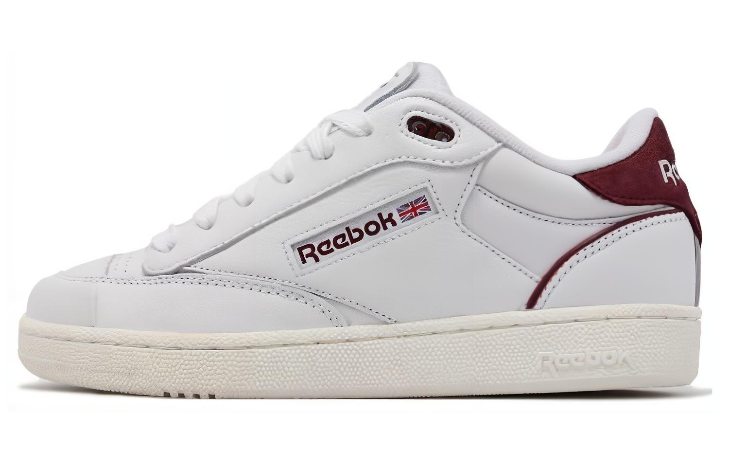 Club C Reebok Bulc 'White Classic Burgundy'