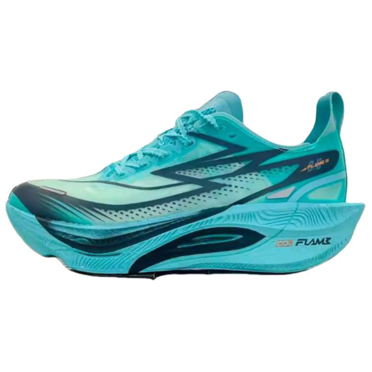361° Flame 3 .5 Slip Resistant, Abrasion Resistant, Breathable Low top Casual Running Shoes Men’s Cyan