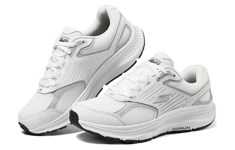 Skechers Artificial Leather Cushioning Abrasion Resistant Breathable Support Balance Lightweight Low top