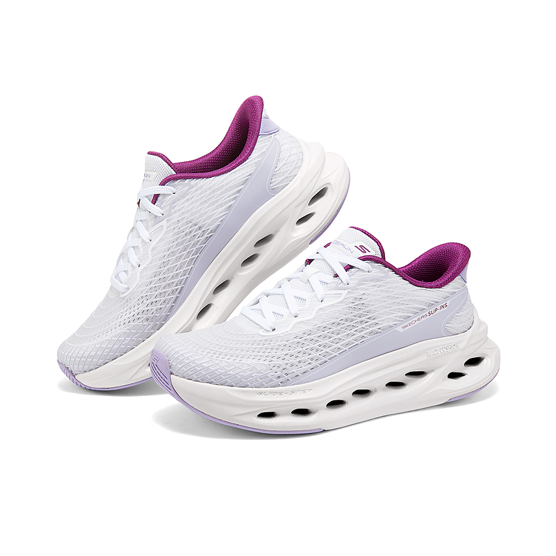 Skechers Women’s GO Abrasion Resistant Support Low top Running Shoes Women’s Light Purple