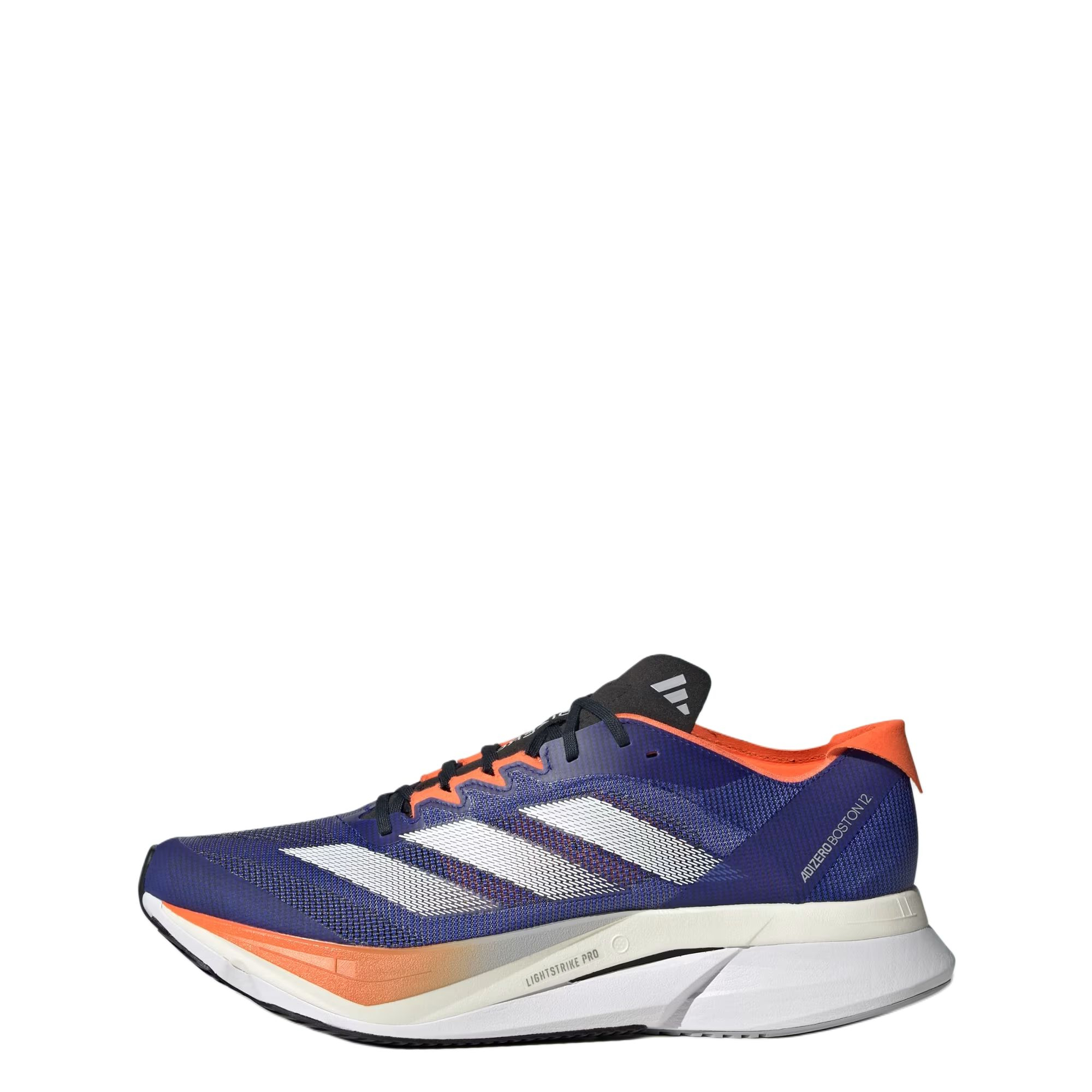 Adidas Adizero Boston 12 Lucid Blue Cloud White Impact Orange
