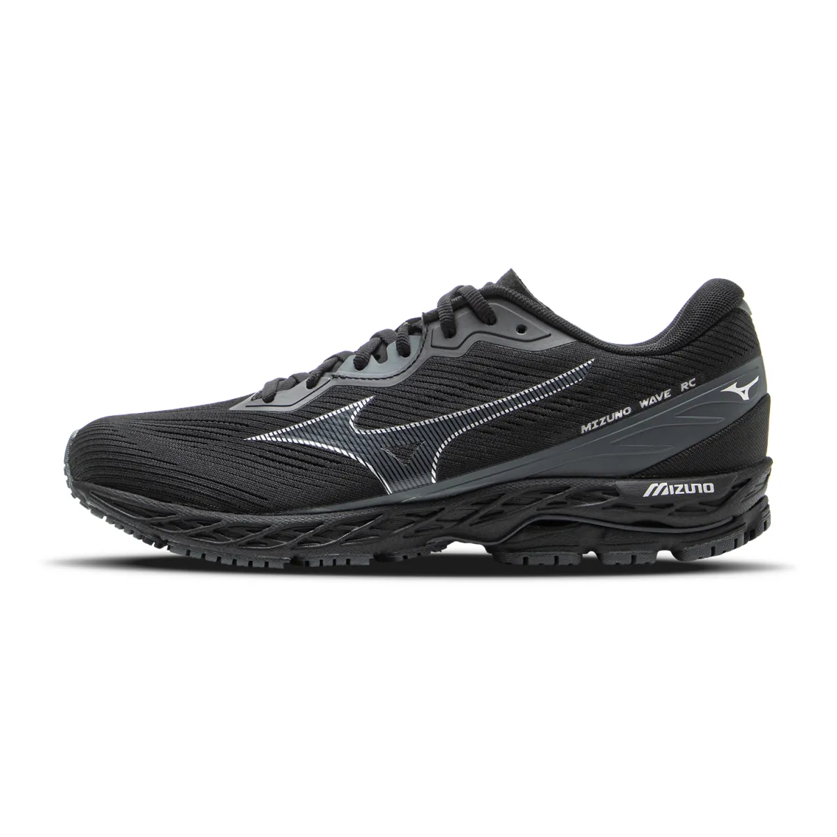 Mizuno WAVE RC Trendy Low top Physical Fitness Test & Exam Running Shoes Unisex Black
