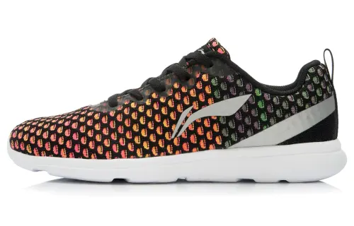 Li Ning Cushioning Slip Resistant Abrasion Resistant Low top Running Shoes Women's