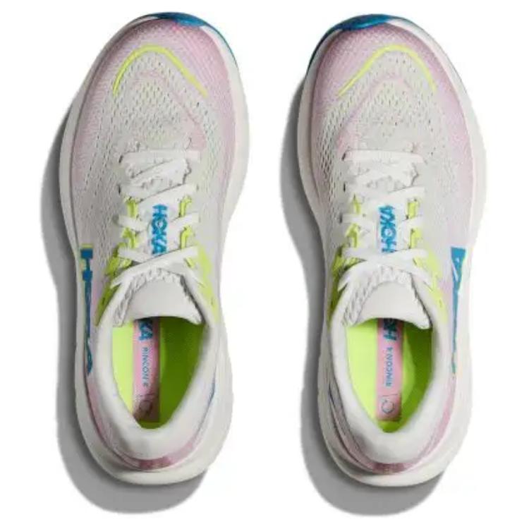 HOKA ONE ONE Slip Resistant Abrasion Resistant Low top Running Shoes Women’s White Pink
