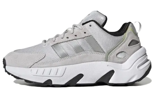 Adidas Originals ZX 22 Boost Comfortable Abrasion Resistant Low top Running Shoes Women's Gray