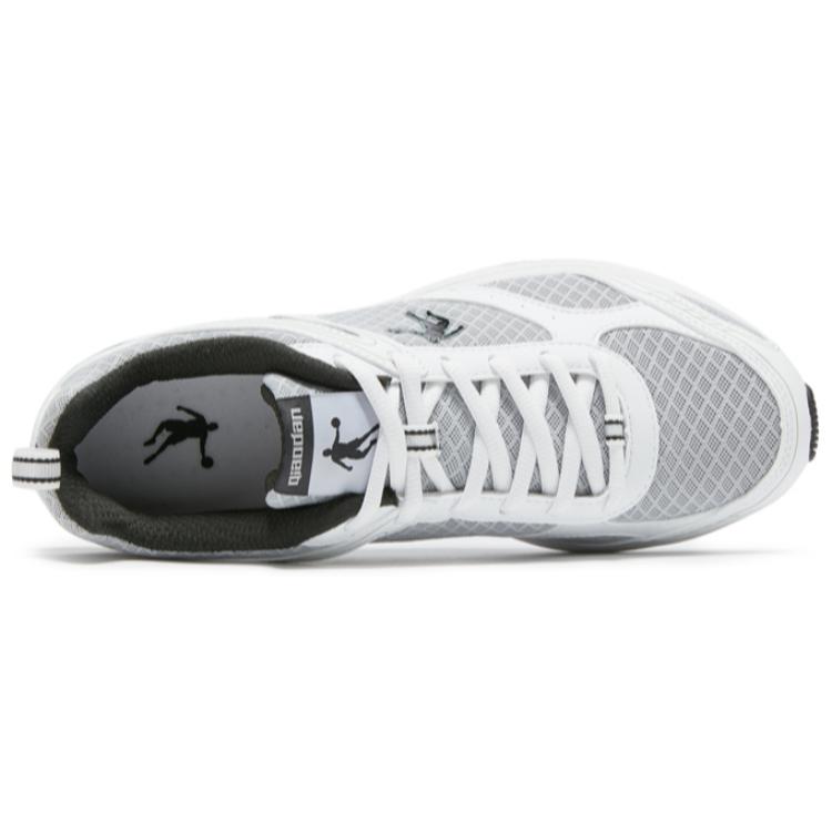 QIAODAN Abrasion Resistant Abrasion Resistant Low top Running Shoes Men’s White Black