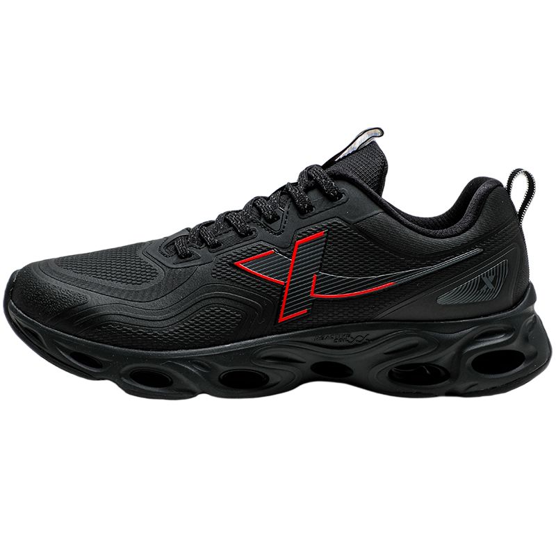 XTEP Cushioning Abrasion Resistant Waterproof Low top Running Shoes Men’s Black