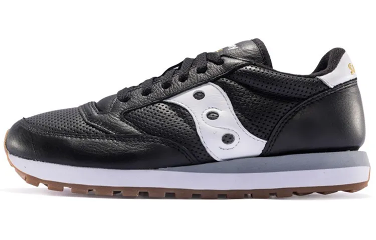 Saucony Jazz Original Low top Running Shoes Men's Black White