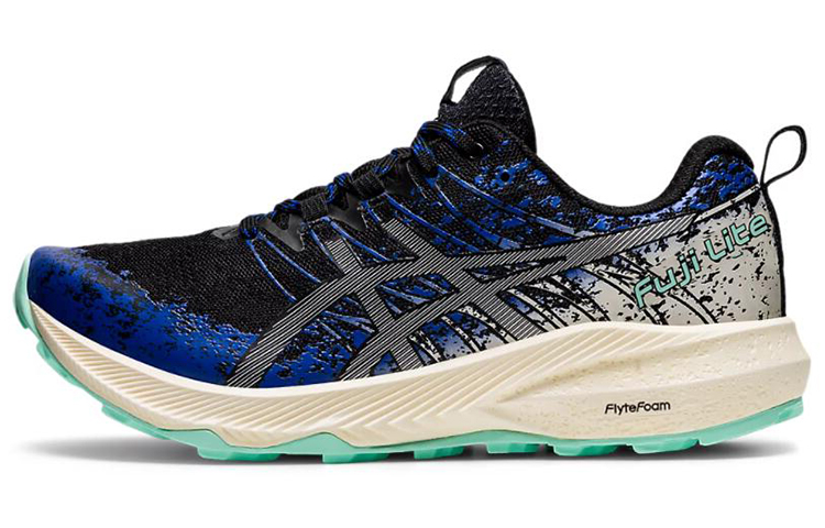 ASICS Fuji Lite 2 Blue Black Women's