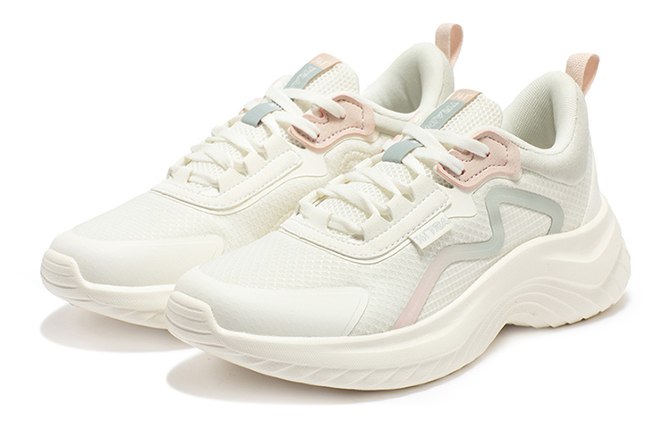 361° NFO Cushioning Breathable Low top Running Shoes Women’s White Green