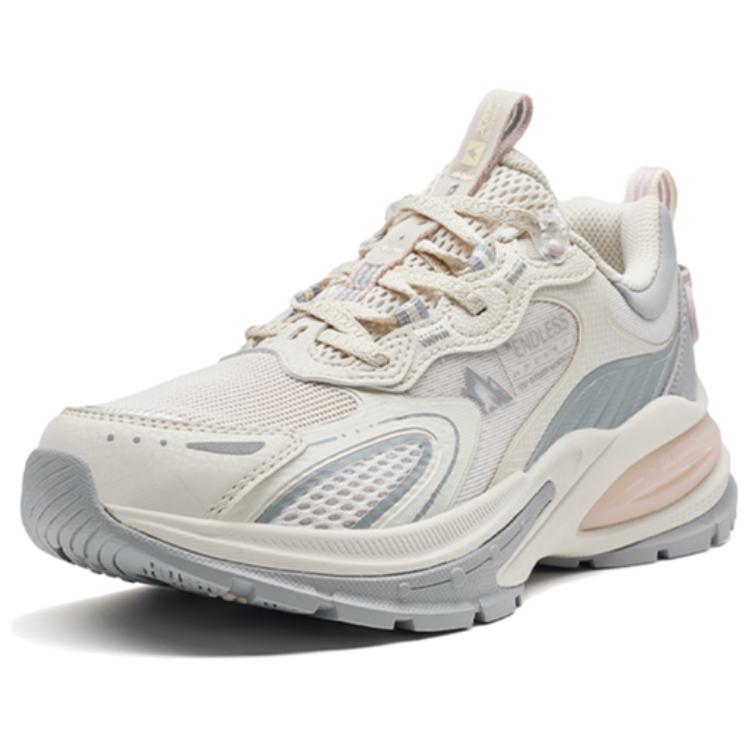 XTEP Creation 3.0 Cushioning, Wear Resistant Low top Outdoor Shoes Women’s White Gray