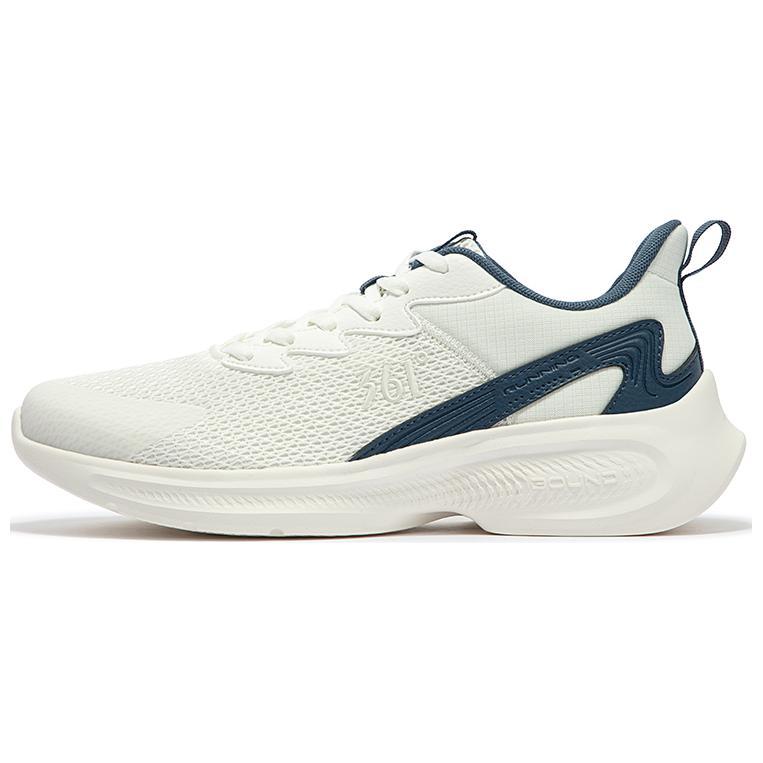 361° Abrasion Resistant Breathable Abrasion Resistant Breathable Low top Running Shoes Men’s White Blue