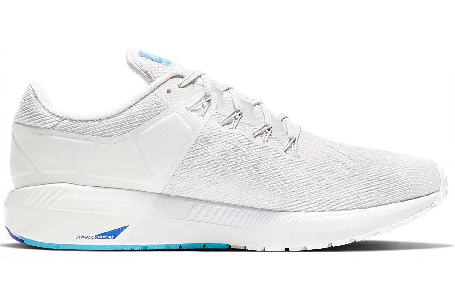 Мужские кроссовки Nike Zoom Structure 22 (бело-синие) — фото 2