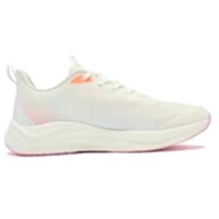QIAODAN Wind Speed 2.0 Running Shoes Women’s Low Top White Orange Blue