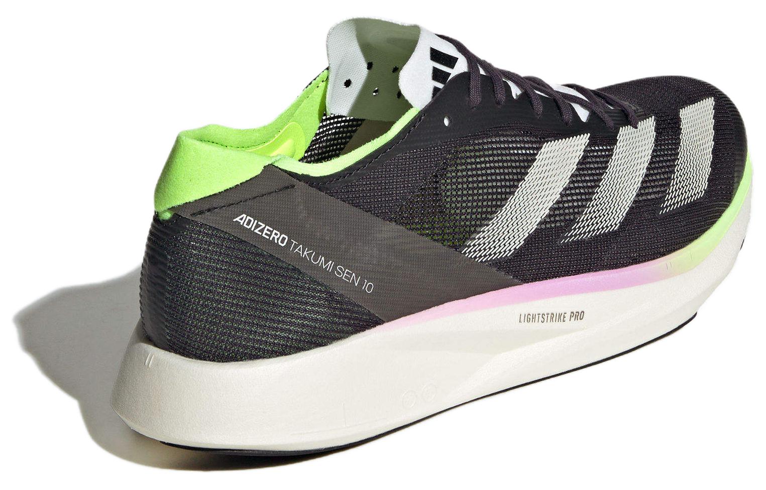 Adidas Adizero Takumi Sen 10 ‘Aurora Black Lucid Lemon’