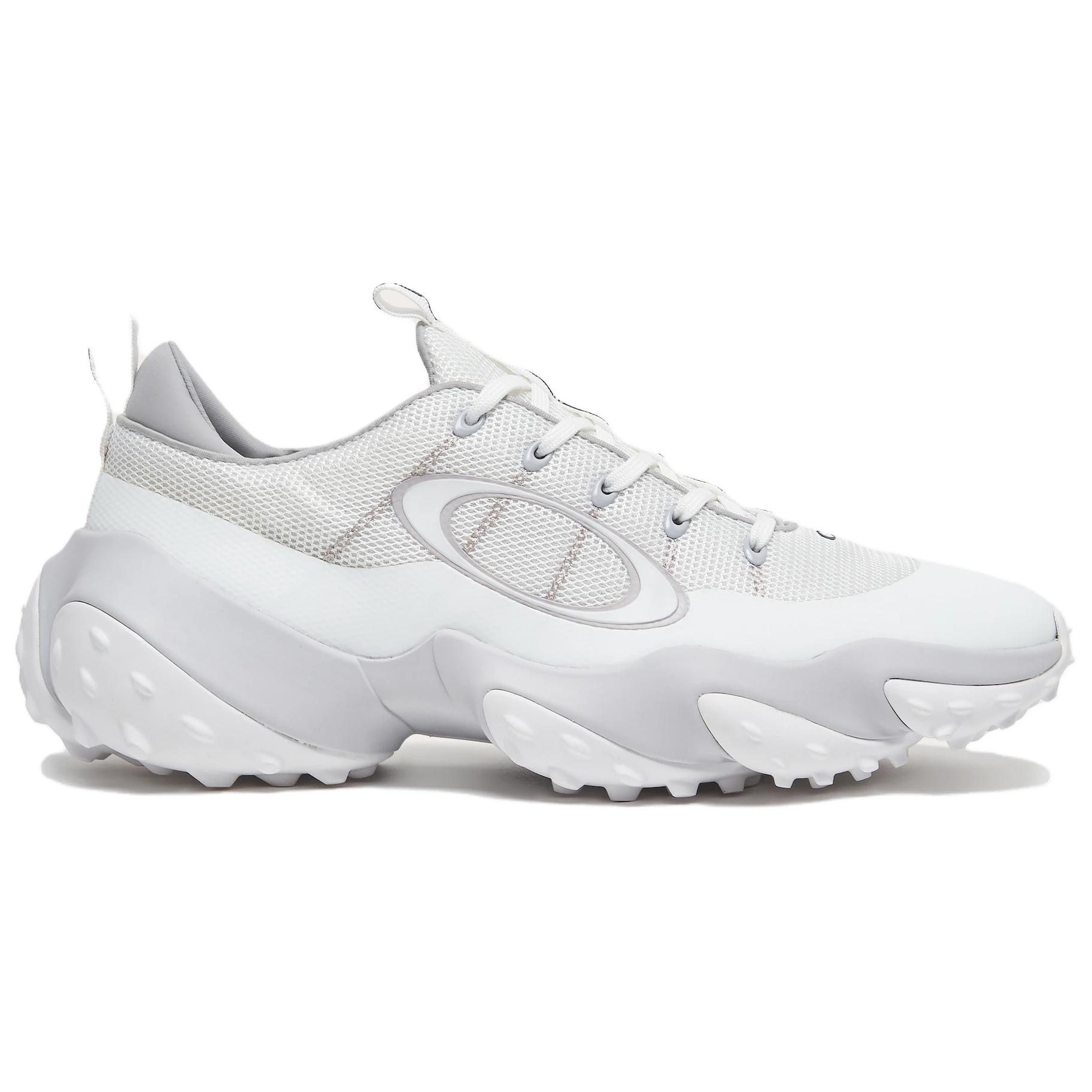 Oakley Waterproof And Breathable Low top Golf Shoes Men’s White Gray