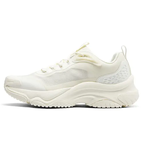 Skechers Fabric Low top Running Shoes Men's Ivory