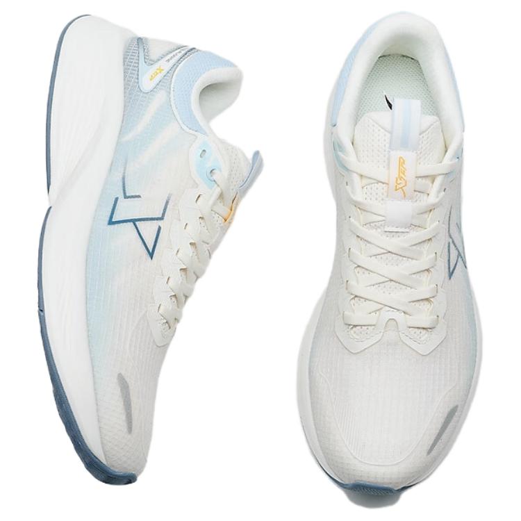XTEP Cushioning Rebound Low top Running Shoes Men’s White Blue