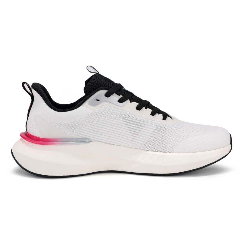 PEAK Slip Resistant Abrasion Resistant Running Shoes Men’s White Black
