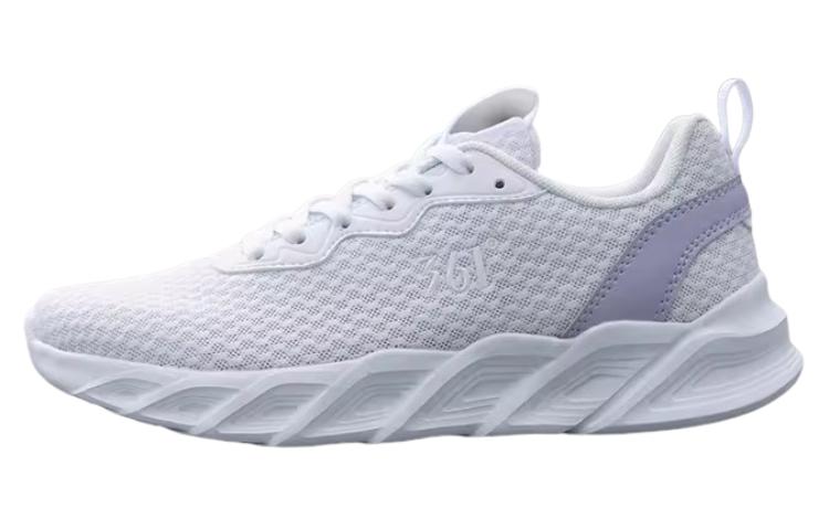 361° Comfortable Slip Resistant Abrasion Resistant Low top Running Shoes Women’s White Gray