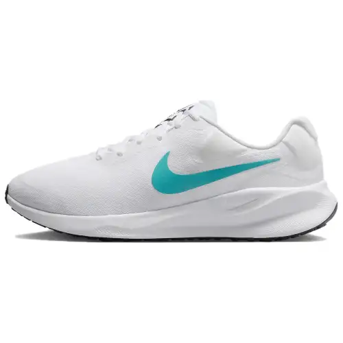 Nike REVOLUTION 7 Soft And Comfortable Low top Running Shoes Men's White